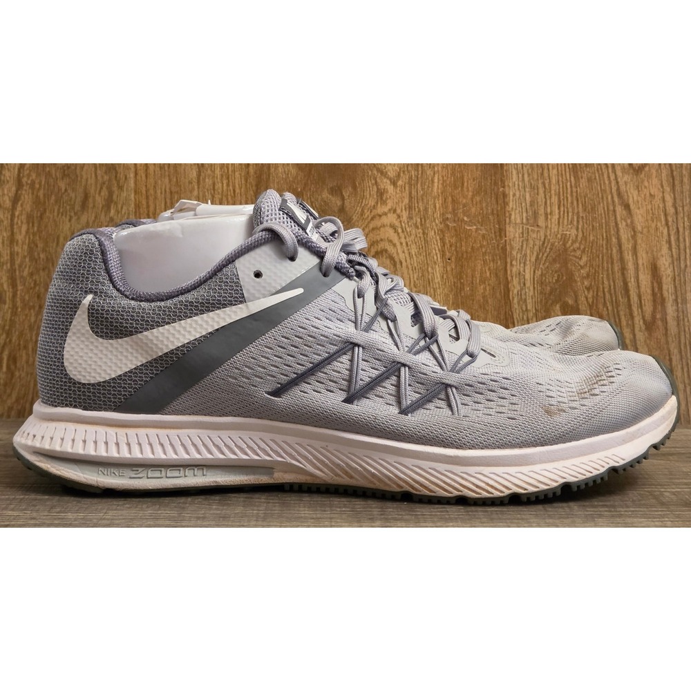 Nike Zoom Winflo 3 Running Shoes Mens Size 11 Gray